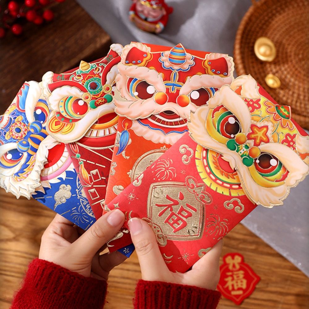 Wedding Envelopes - 2024 New Year Packet Red Envelope