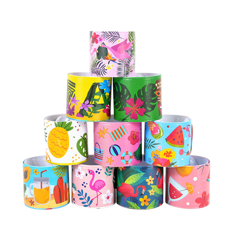 Wedding Supply Bulk - 12/10Pcs Tropical Hawaiian Race Car Slap