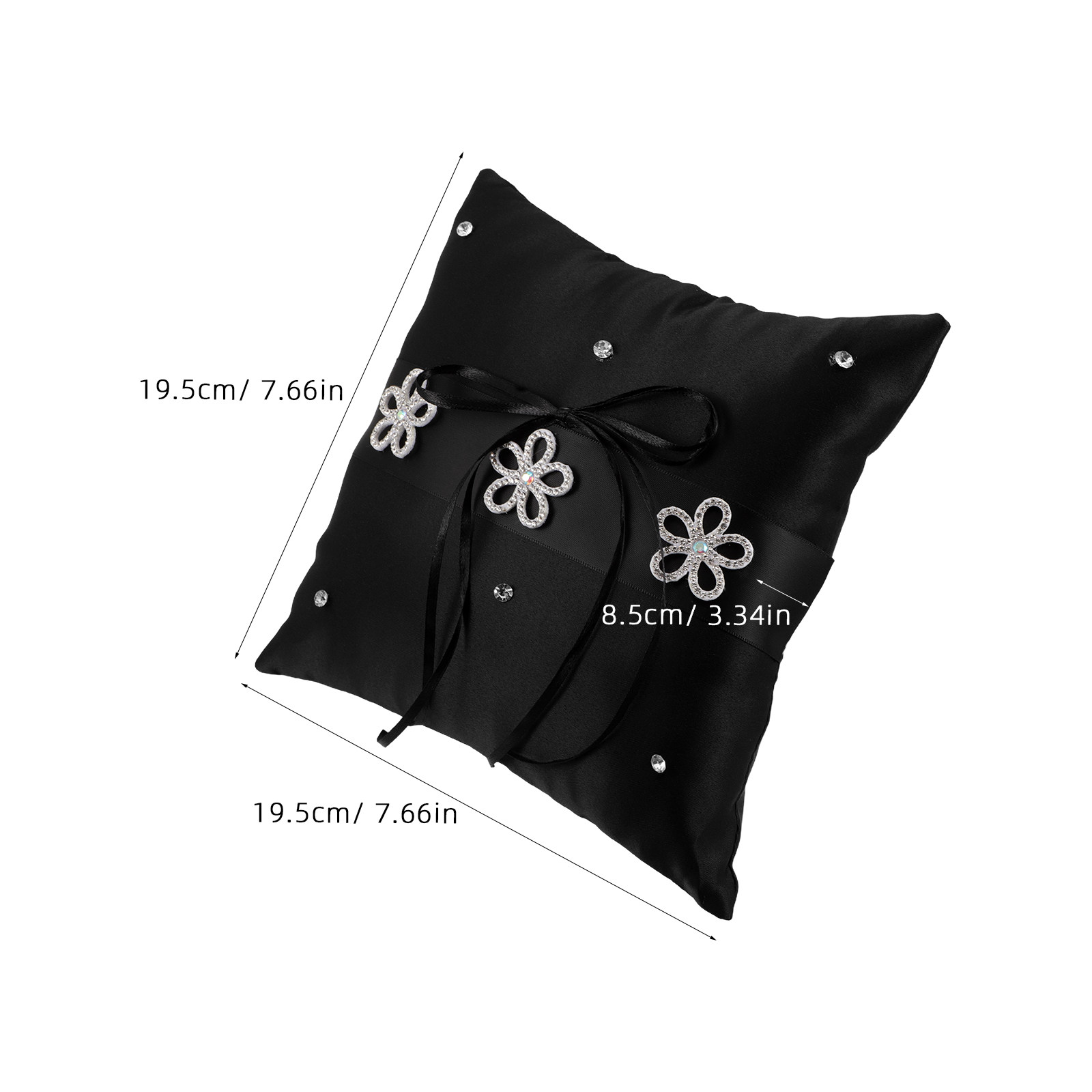 Black Lace Wedding Ring Pillow – Ring Bearer Pillow Bewertung und Preis