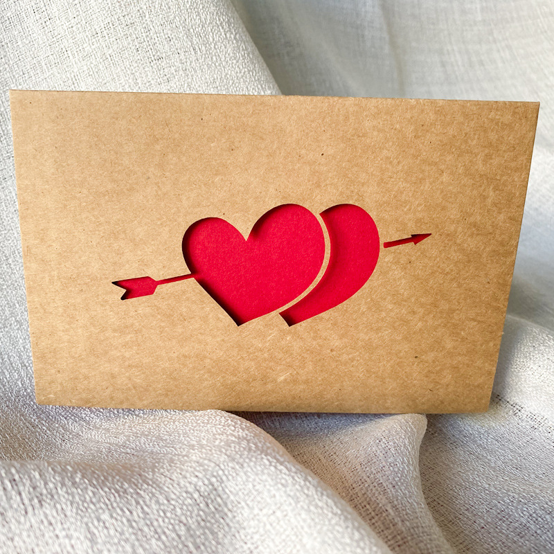 Love Gift Cards Red Kraft Pape – Wedding Supply Business Bewertung und Preis
