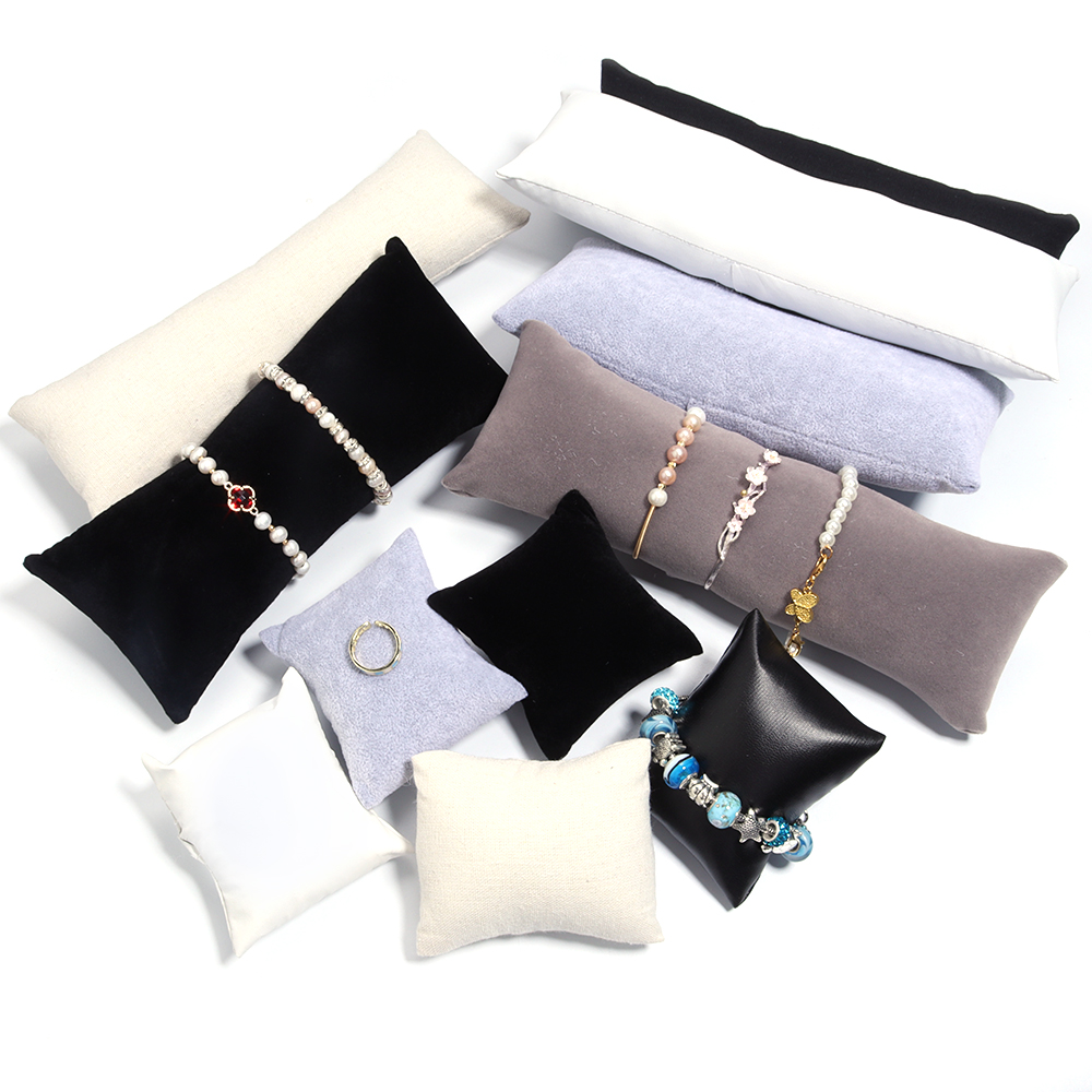 1Pc PU Leather Velvet Jewelry  – Ring Bearer Pillow Bewertung und Preis