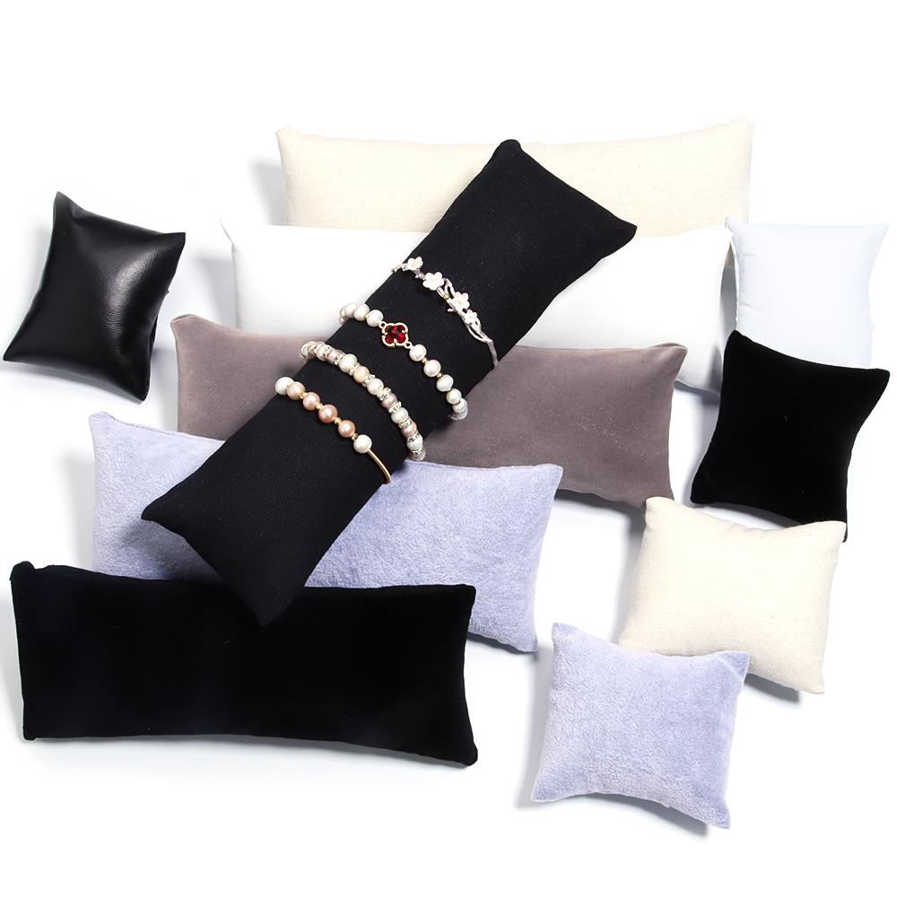 1Pc PU Leather Velvet Jewelry  – Ring Bearer Pillow Bewertung und Preis