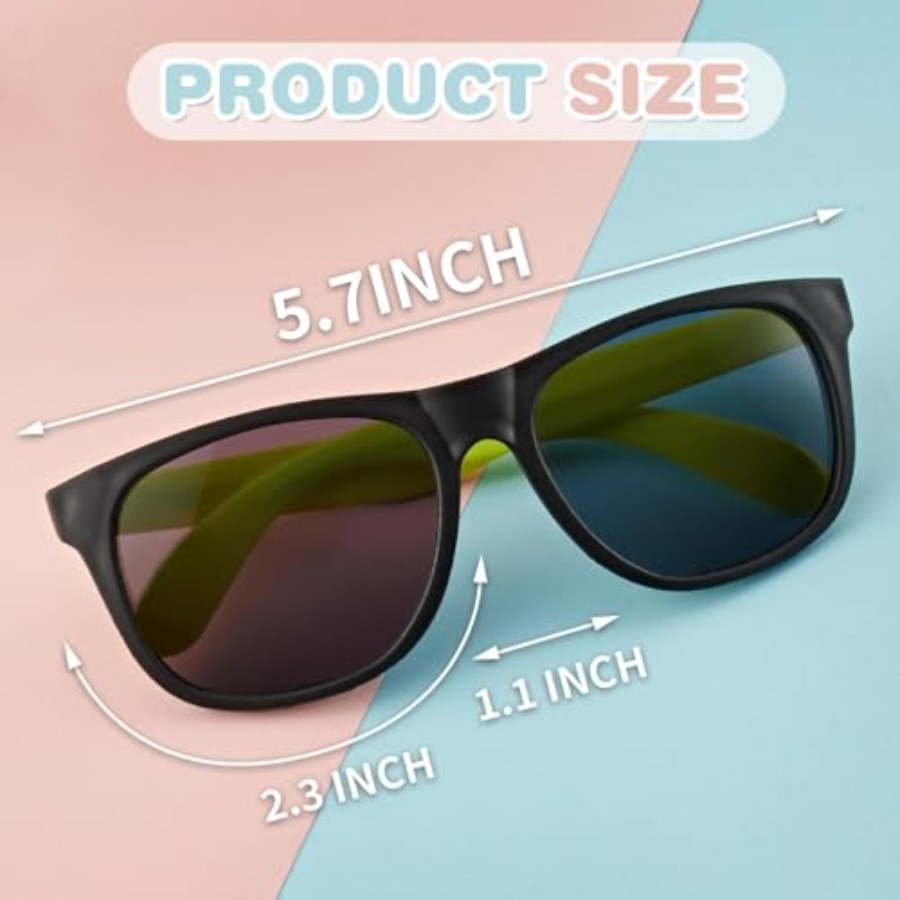 100 Pack Neon Color Sunglasses – Wedding Supply Bulk Bewertung und Preis