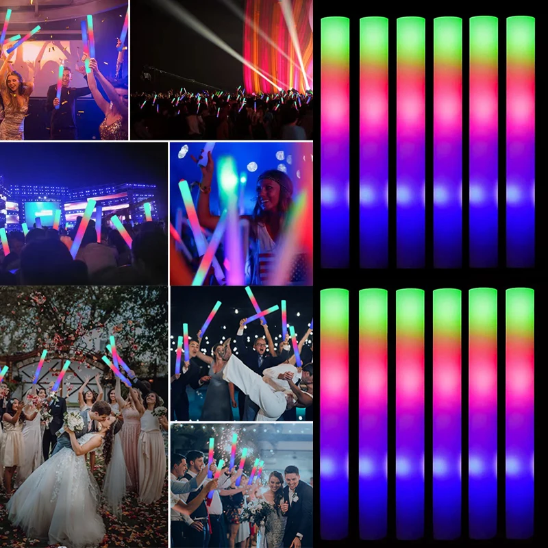 15/30Pcs LED Glow Sticks Bulk  – Wedding Supply Bulk Bewertung und Preis