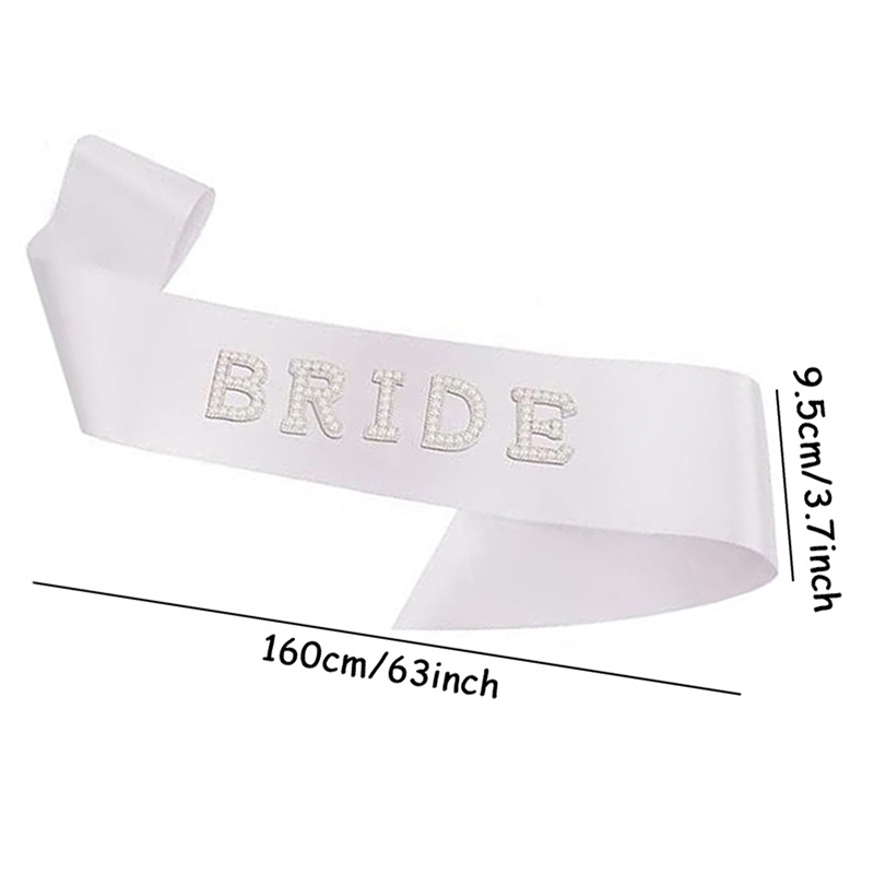 1pc 2025 Bride To Be Shoulder  – Wedding Water Supply Bewertung und Preis