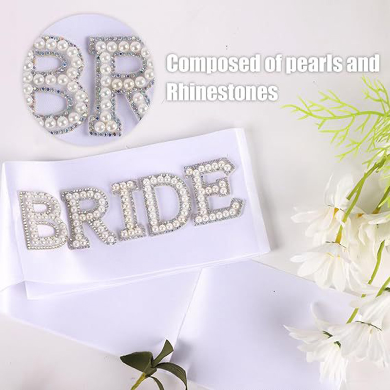1pc 2025 Bride To Be Shoulder  – Wedding Water Supply Bewertung und Preis