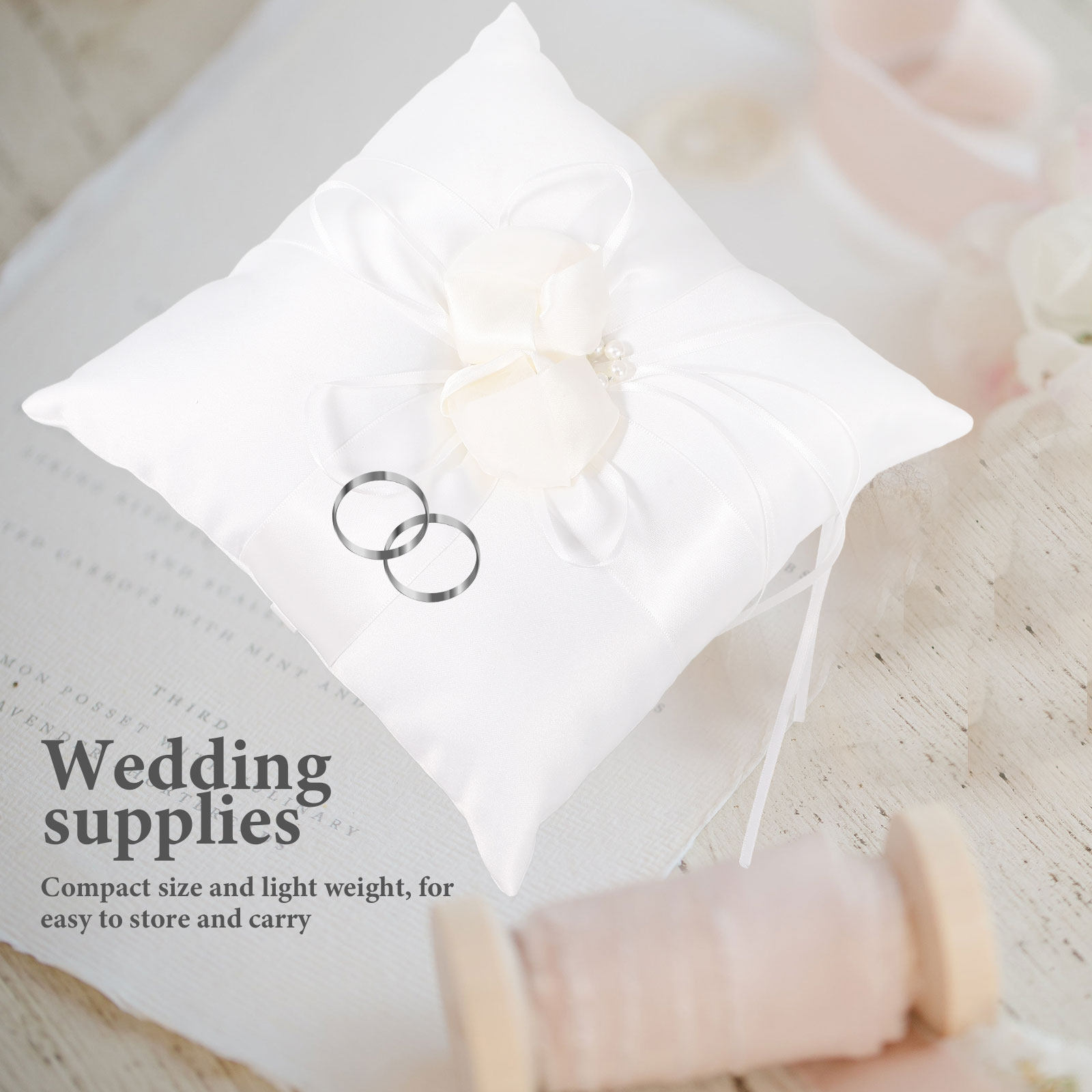 Wedding Ring Pillow Pocket 20x – Ring Bearer Pillow Bewertung und Preis