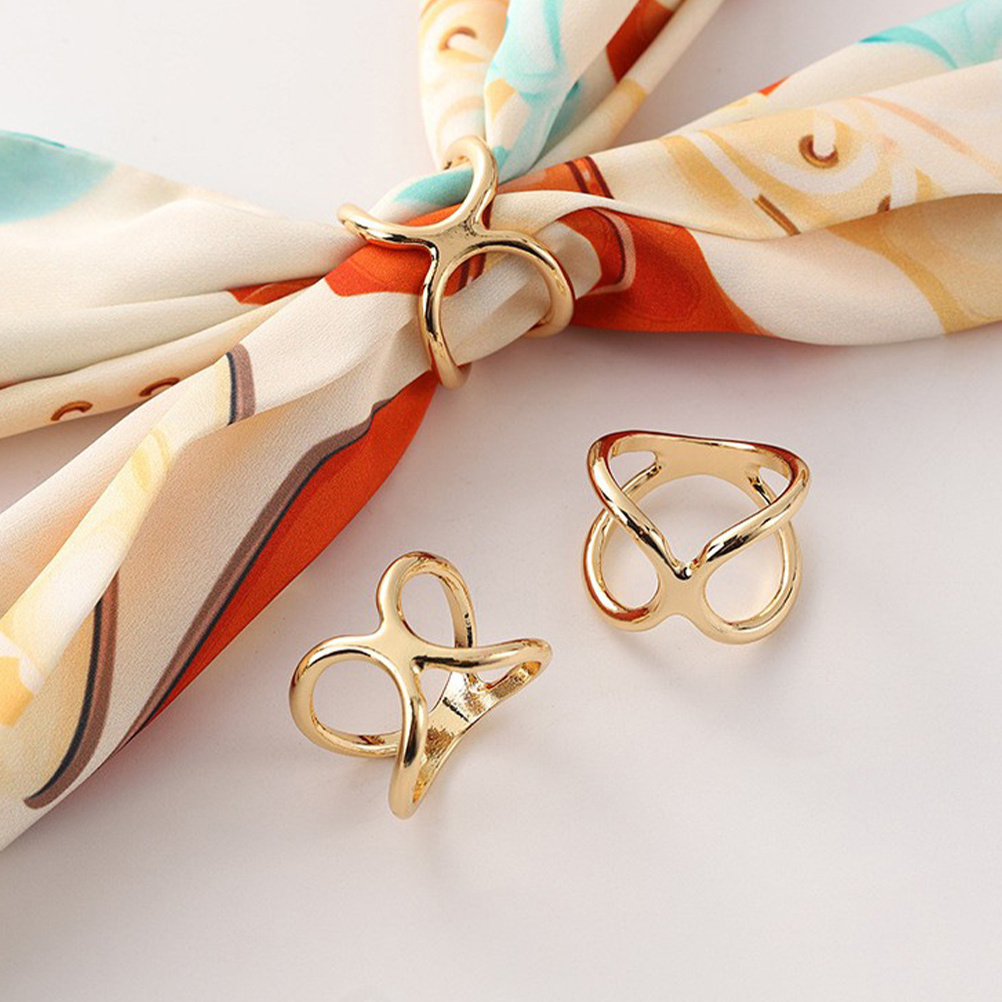 3pcs X Shaped Alloy Scarf Ring – Wedding Zone Bewertung und Preis