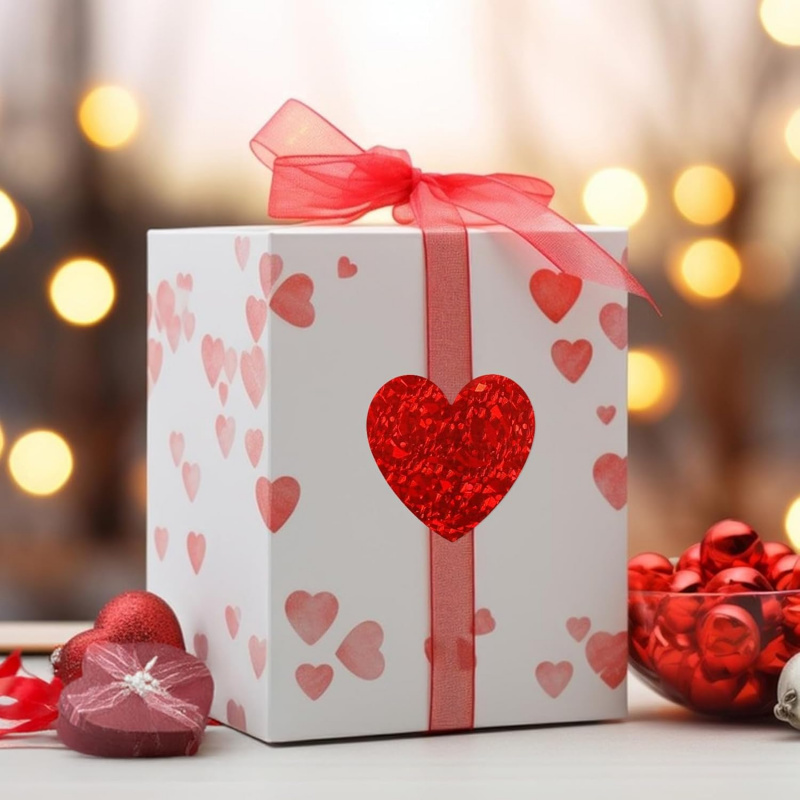 Heart Stickers - 500Pcs Valent – Wedding Envelopes Bewertung und Preis