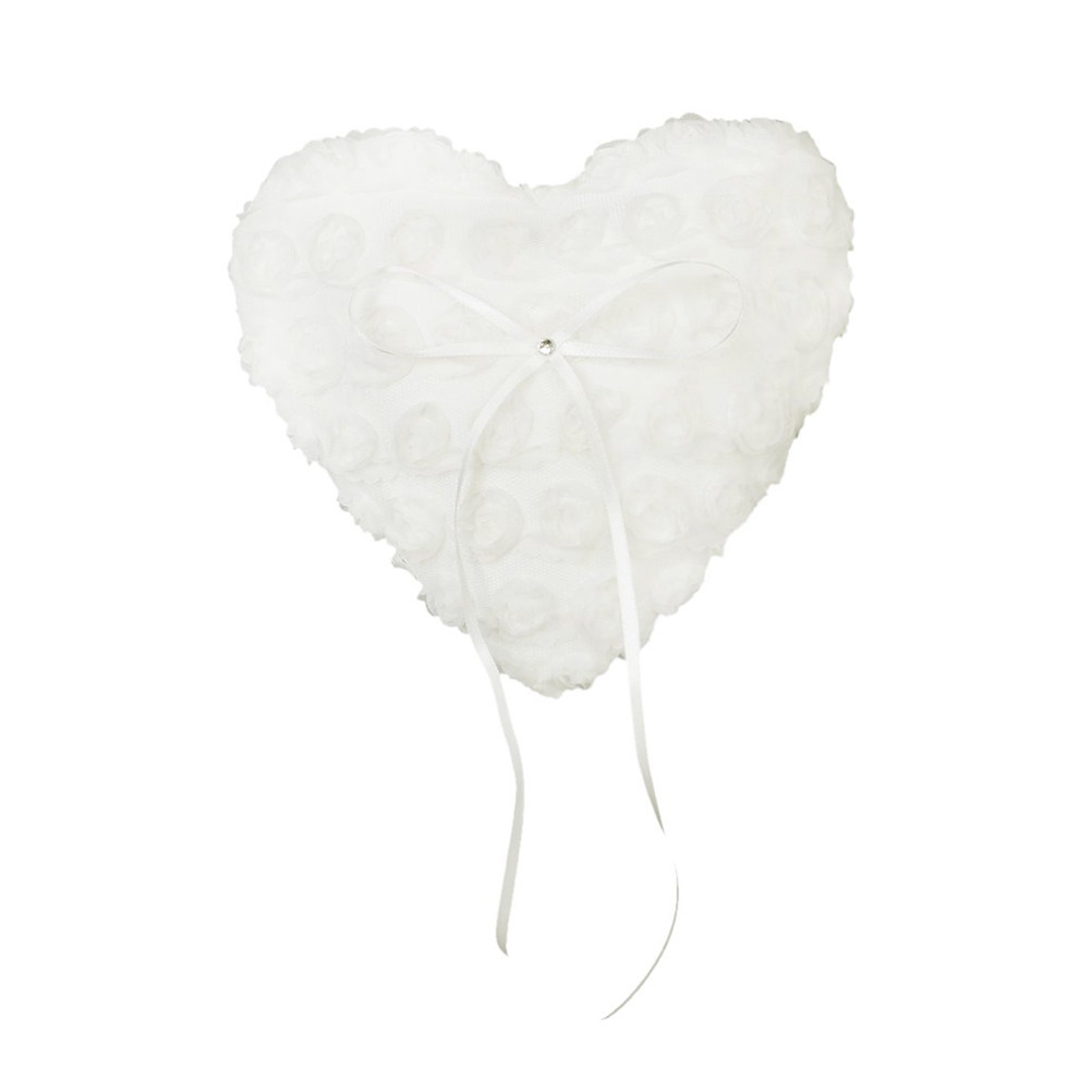 Heart Wedding Ring Pillow 15x1 – Ring Bearer Pillow Bewertung und Preis