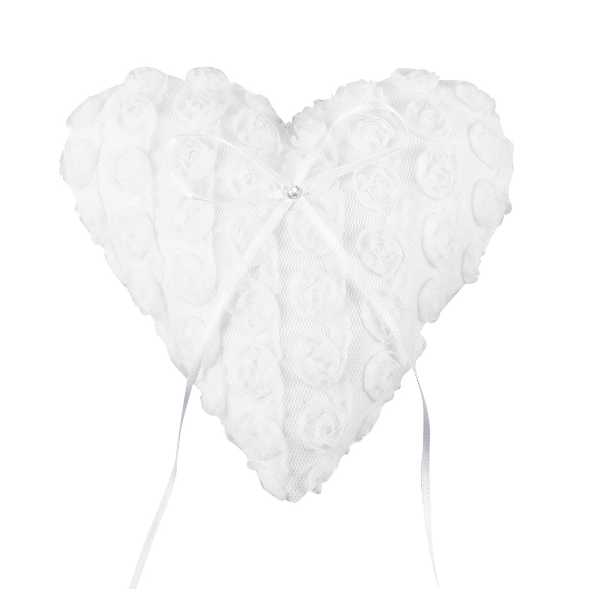 Heart Wedding Ring Pillow 15x1 – Ring Bearer Pillow Bewertung und Preis