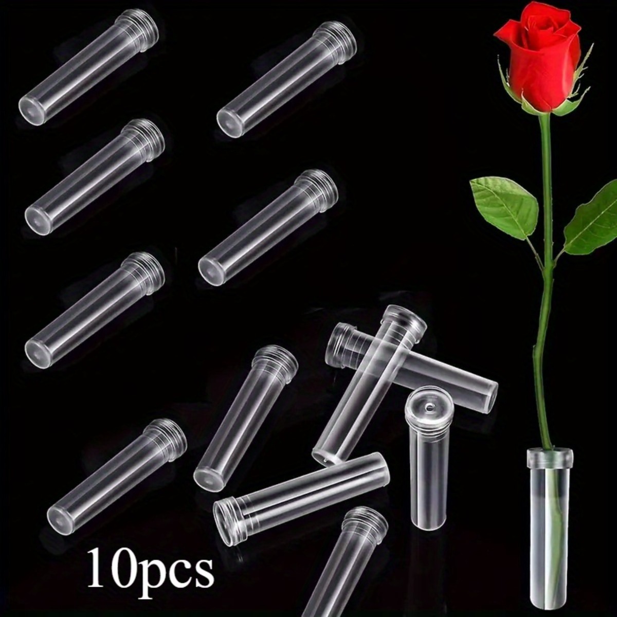 10Pc Transparent Plastic Flora – Wedding Water Supply Bewertung und Preis