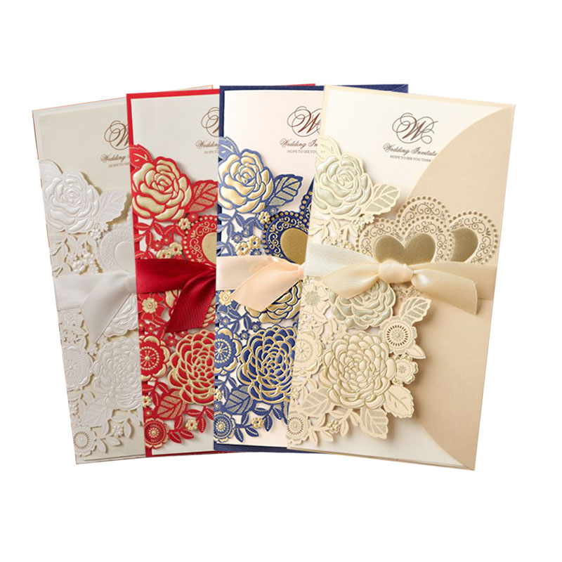 5/10Pcs Laser Cut Wedding Invi – Wedding Supply Business Bewertung und Preis