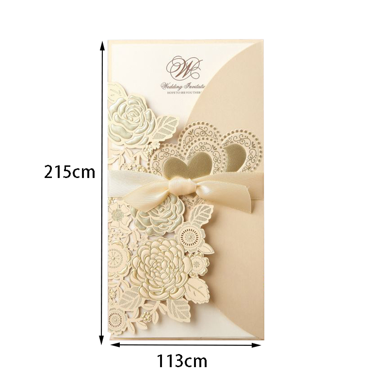 5/10Pcs Laser Cut Wedding Invi – Wedding Supply Business Bewertung und Preis