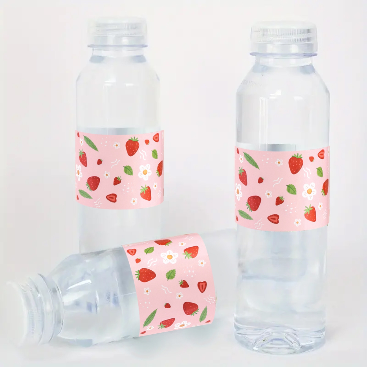 10pcs Strawberry Water Bottle  – Wedding Water Supply Bewertung und Preis
