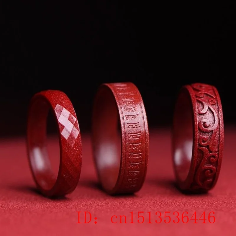 Natural Authentic Cinnabar Rin – Wedding Zone Bewertung und Preis