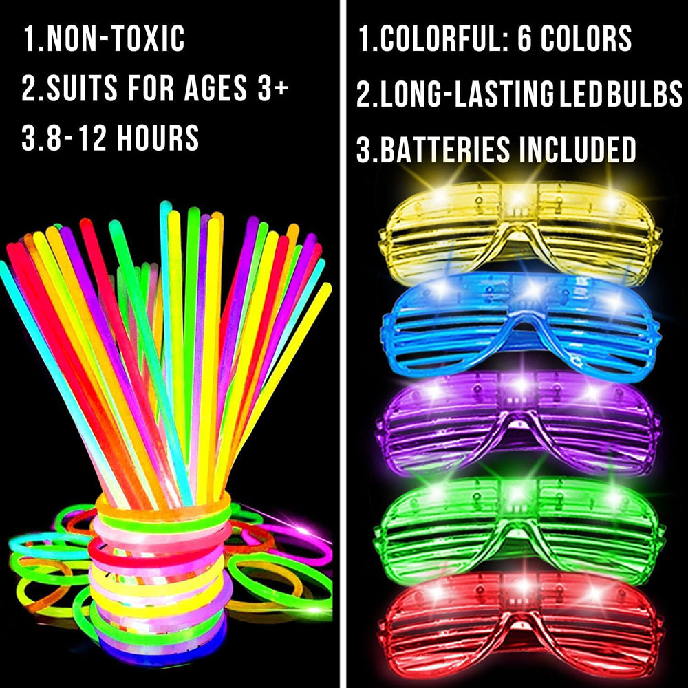 136Pack Glow in The Dark Light – Wedding Supply Bulk Bewertung und Preis