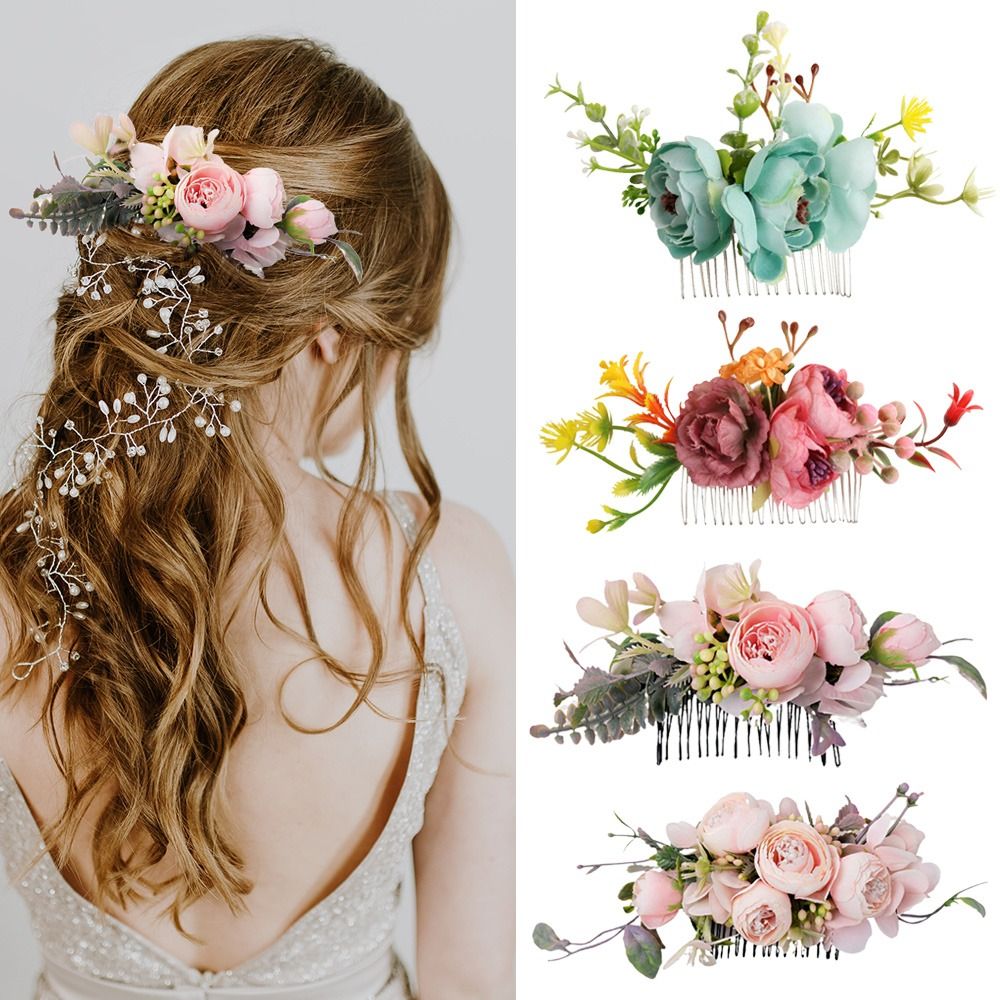 Flower Hair Comb Elegant Brida – Wedding Supply Store Bewertung und Preis