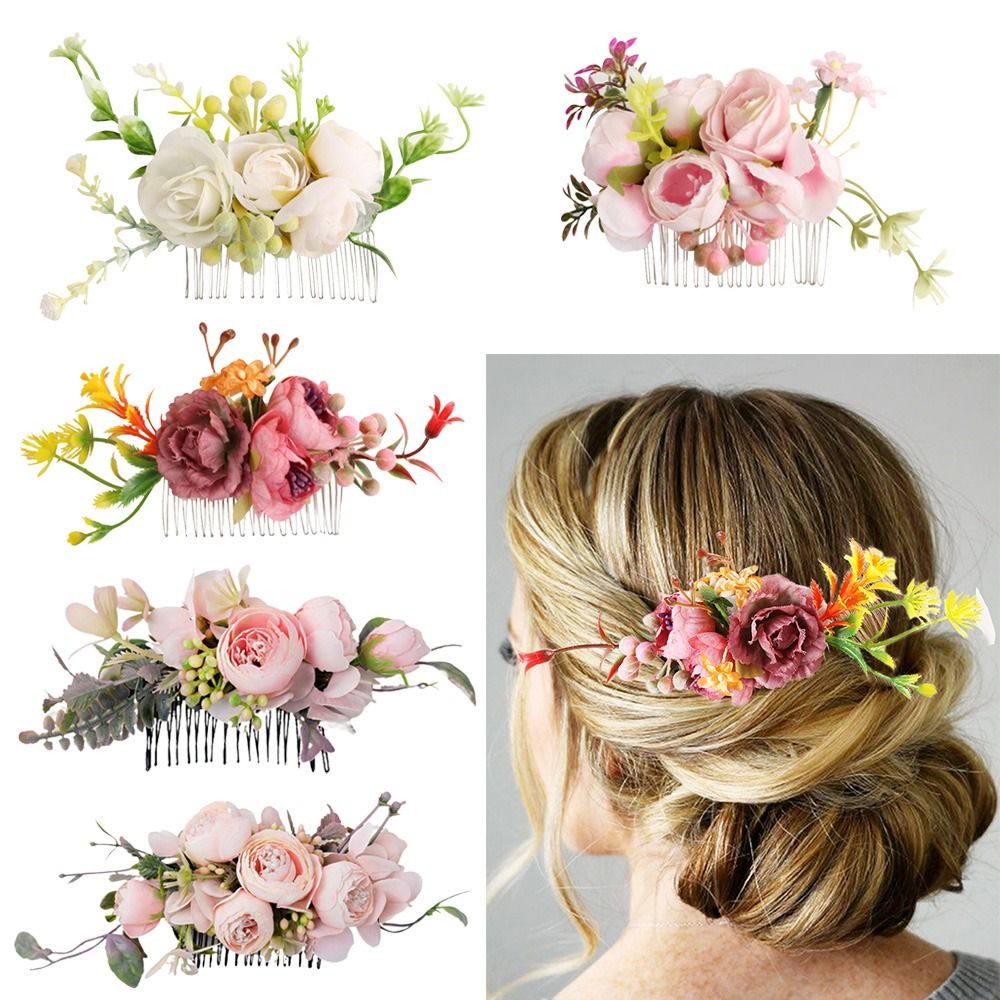 Flower Hair Comb Elegant Brida – Wedding Supply Store Bewertung und Preis