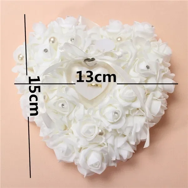 White Ring Bearer Pillow Cushi – Ring Bearer Pillow Bewertung und Preis