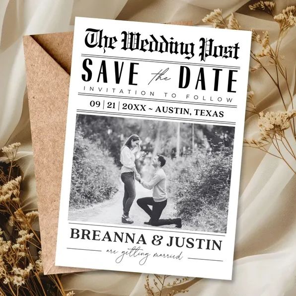 Custom Save The Date Photo New – Wedding Supply Business Bewertung und Preis