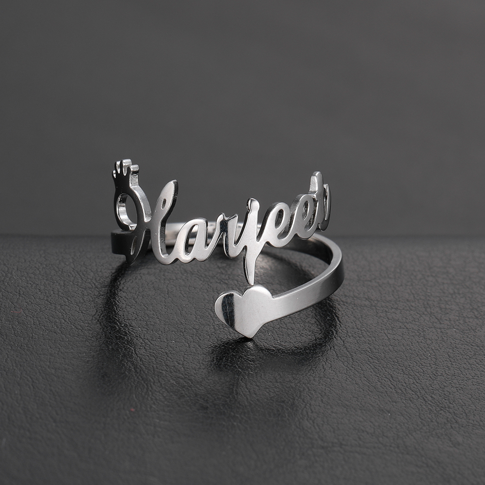 Custom Double Name Rings for W – Wedding Zone Bewertung und Preis