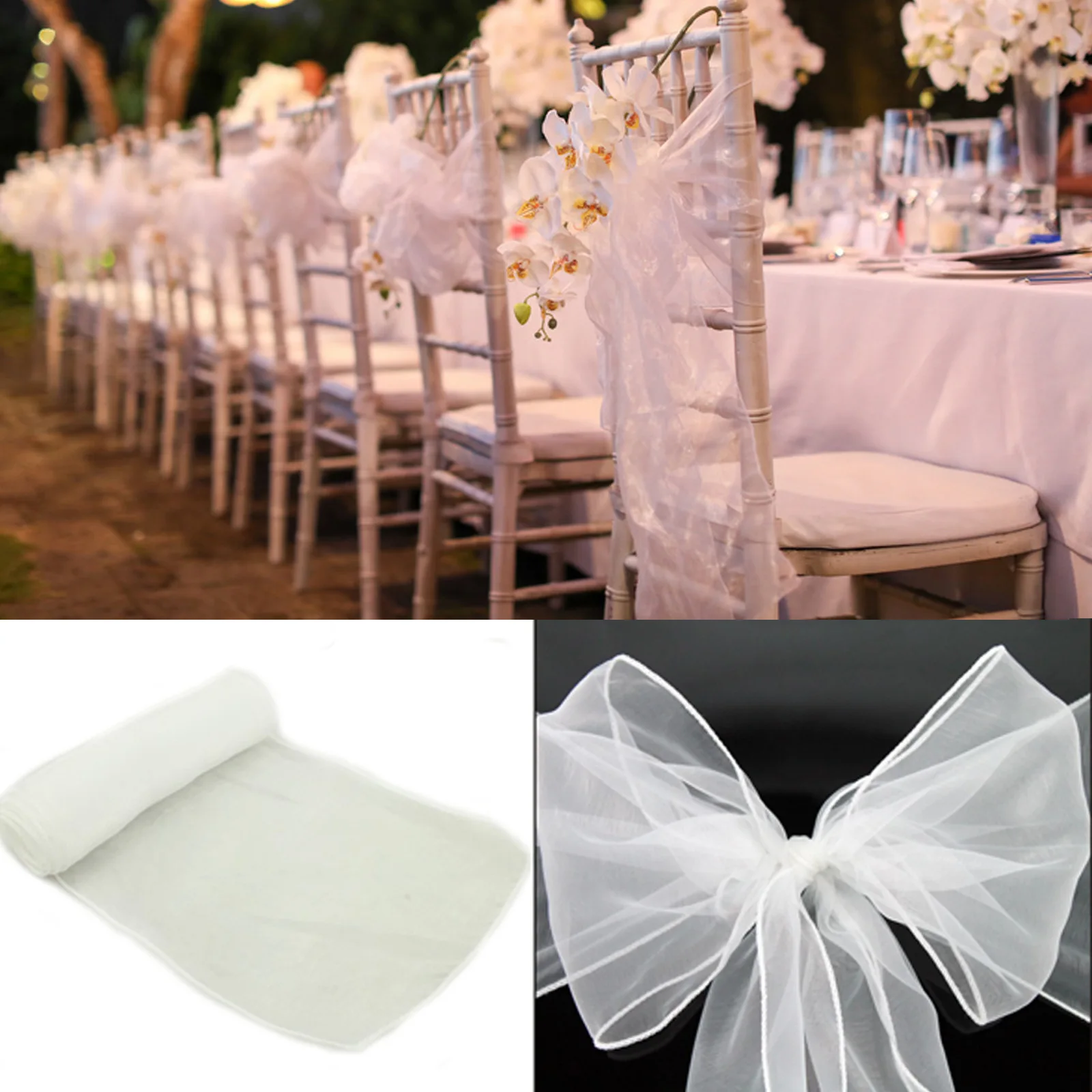 Wholesale 10/50 Pack Organza B – Wedding Supply Wholesale Bewertung und Preis