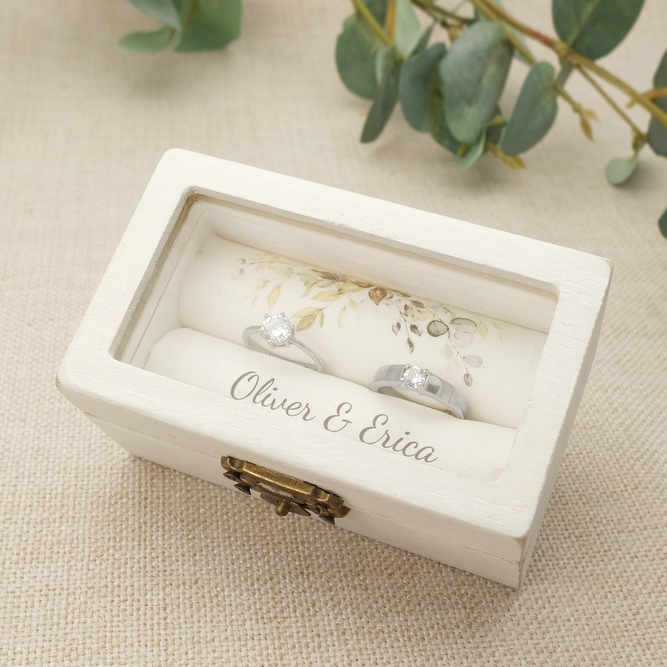 Personalised Wedding Ring Box, – Ring Bearer Pillow Bewertung und Preis
