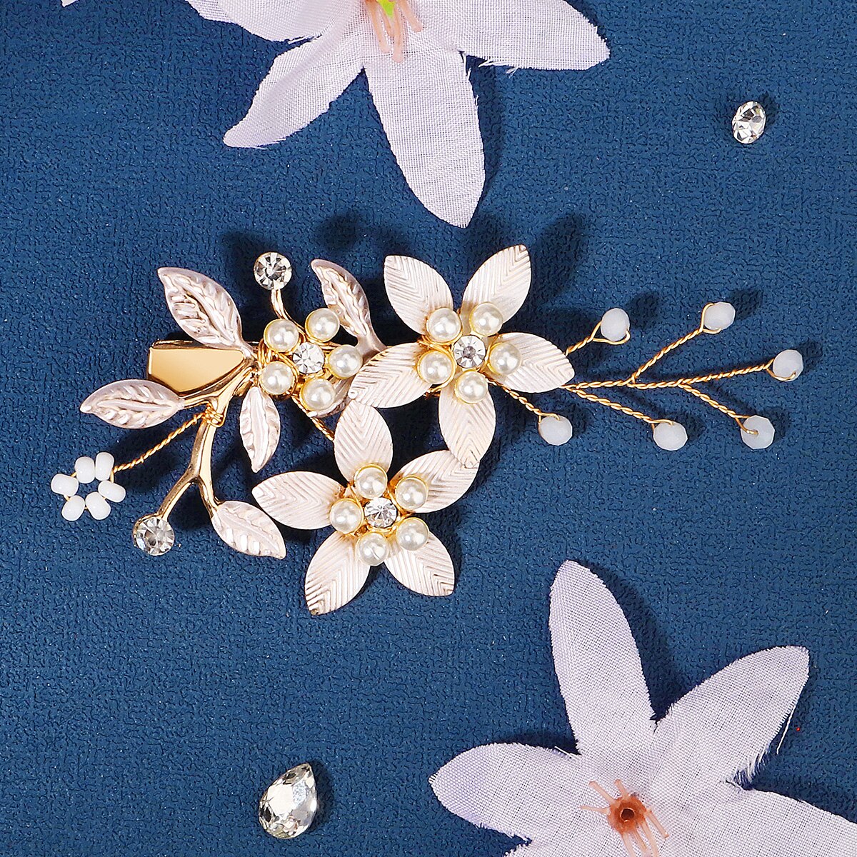 Handmade Pearl Flower Hair Cli – Wedding Supply Store Bewertung und Preis