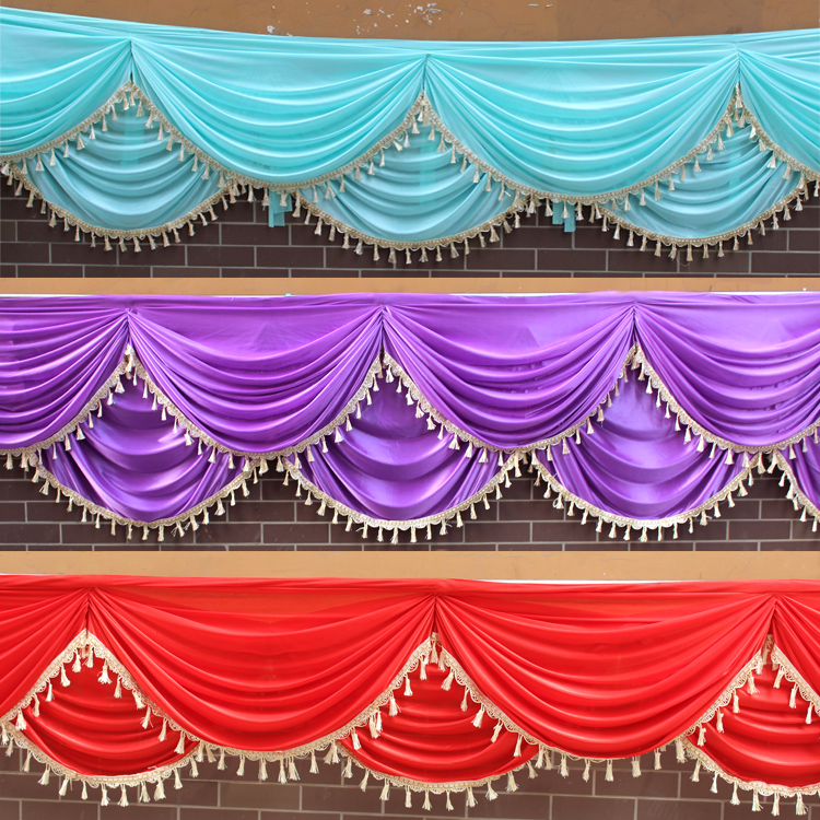 3/6M Faux Silk Swag Drape For  – Wedding Supply Wholesale Bewertung und Preis