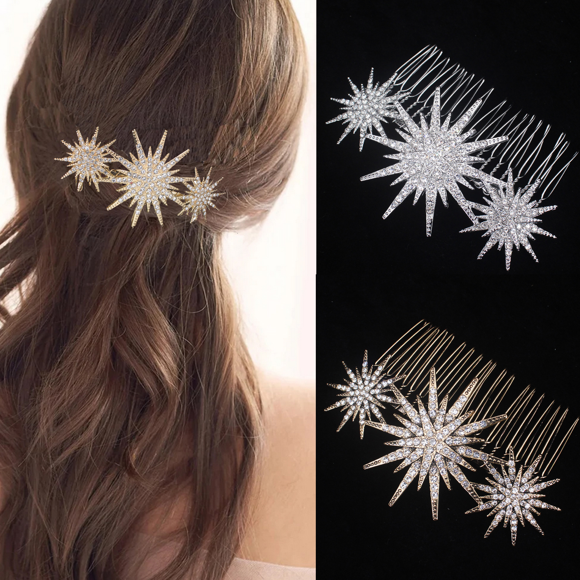 Luxury Rhinestone Star Hair Co – Wedding Supply Store Bewertung und Preis
