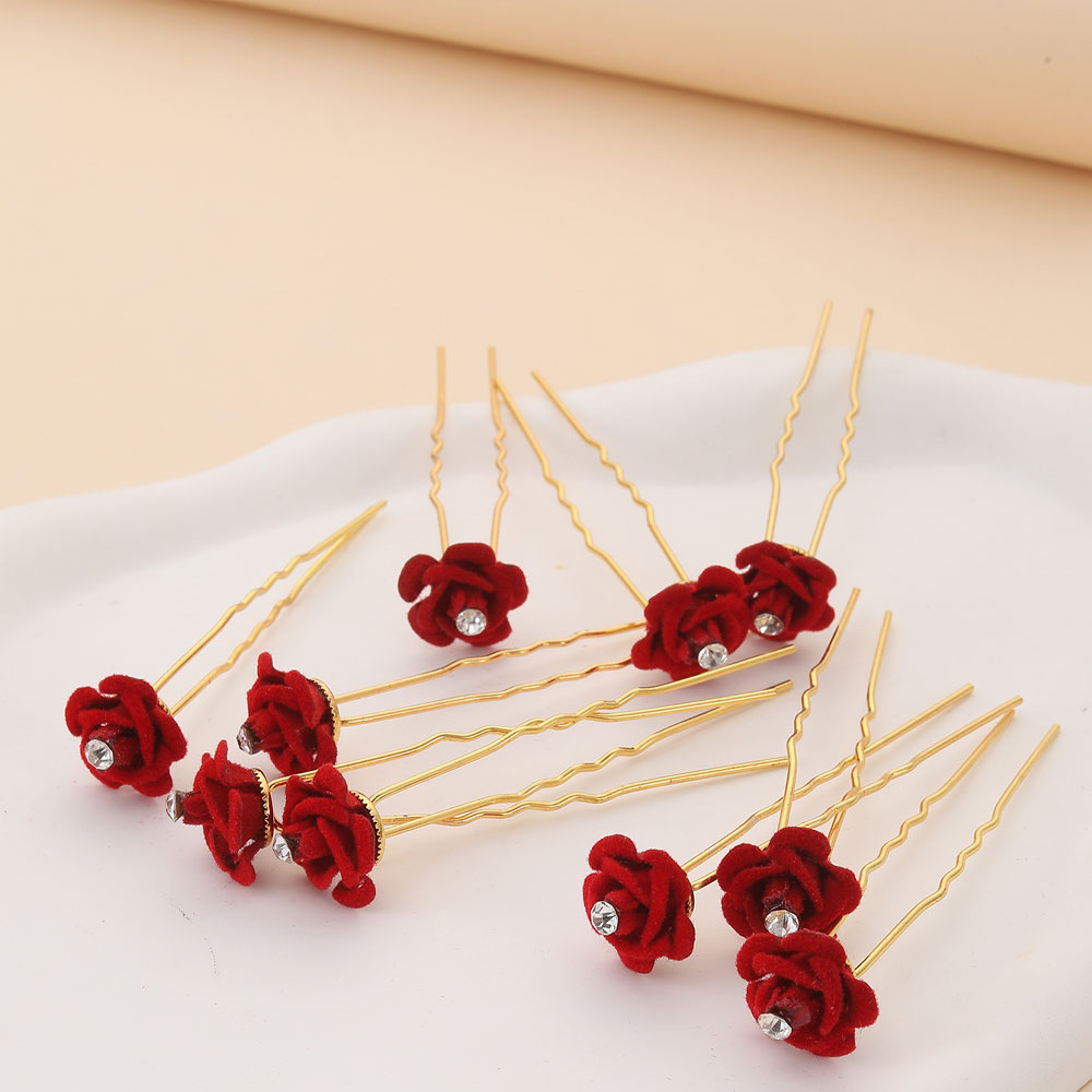 10Pcs Rose Hair Accessories We – Wedding Supply Store Bewertung und Preis