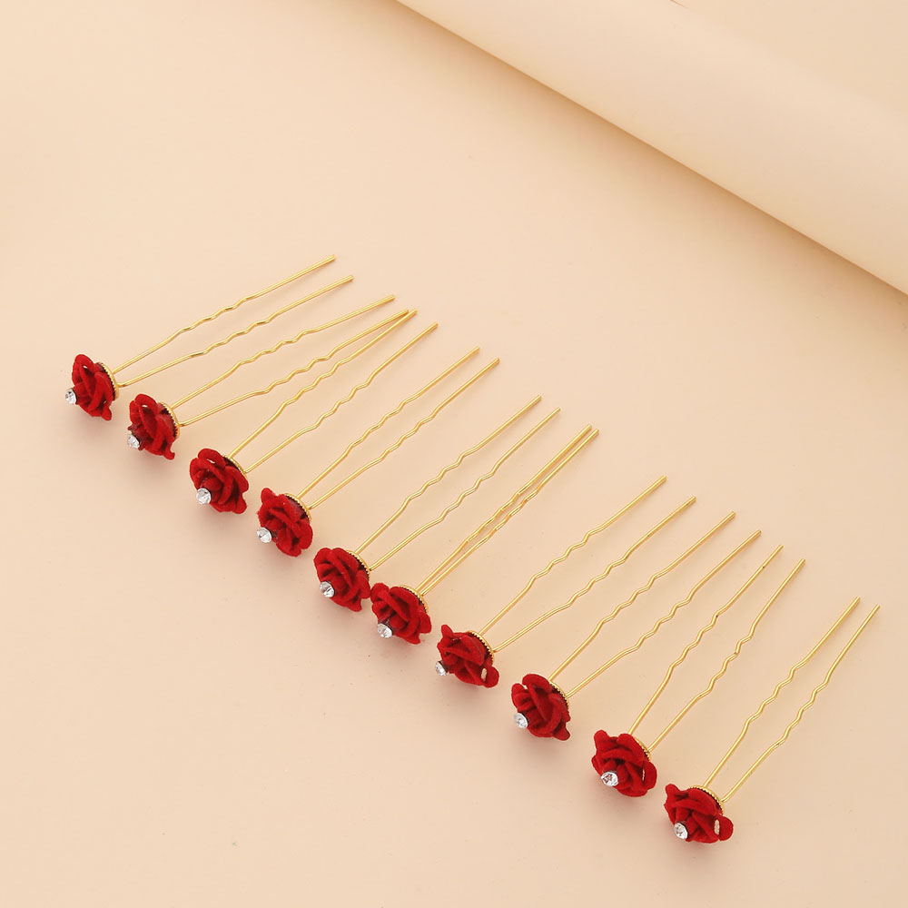 10Pcs Rose Hair Accessories We – Wedding Supply Store Bewertung und Preis