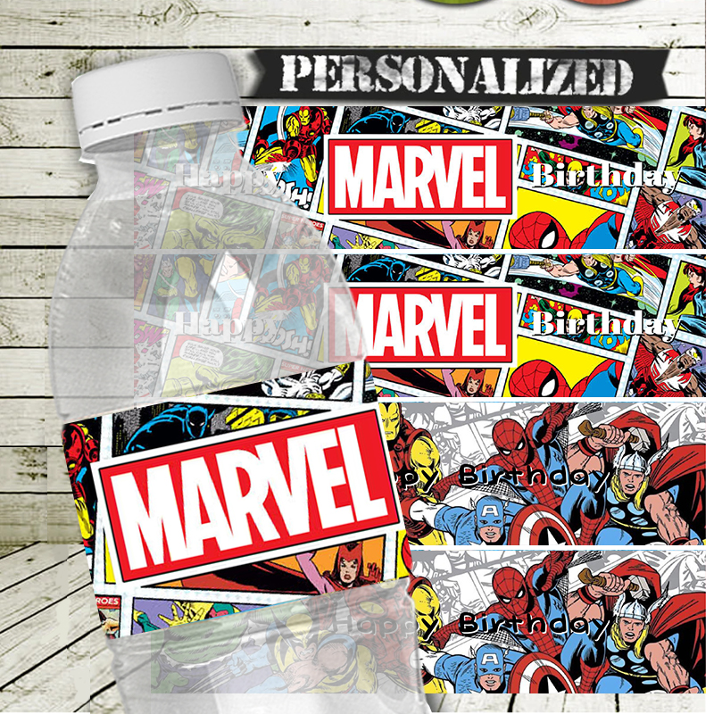 6pcs Marvel Avengers Cartoon W – Wedding Water Supply Bewertung und Preis