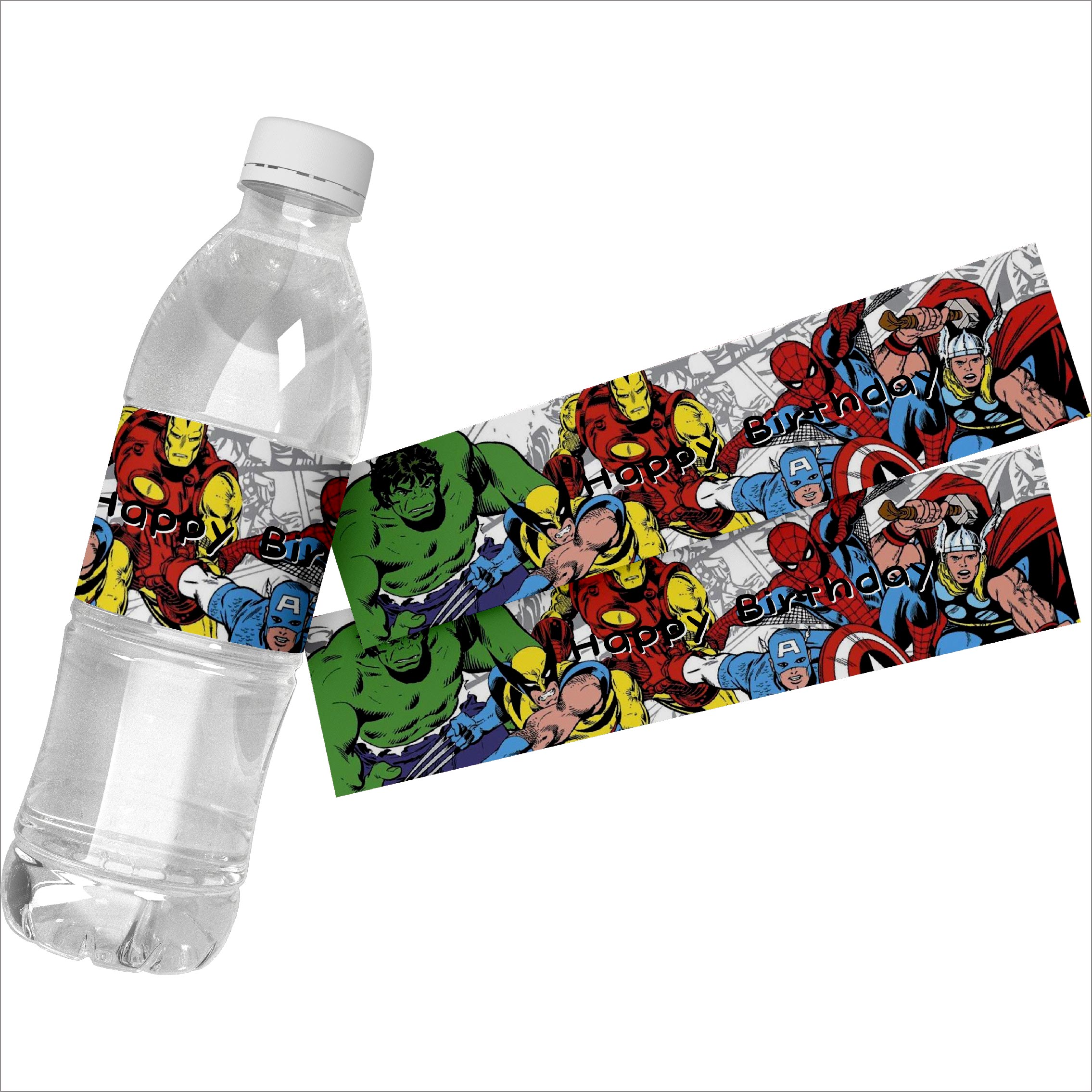 6pcs Marvel Avengers Cartoon W – Wedding Water Supply Bewertung und Preis