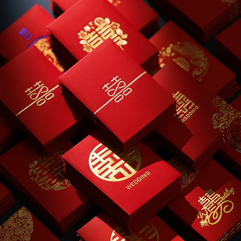 50pcs Chinese New Year Red Env – Wedding Envelopes Bewertung und Preis