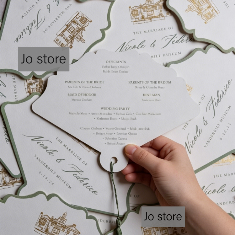 Custom Luxury Wedding Fan Pers – Wedding Supply Business Bewertung und Preis