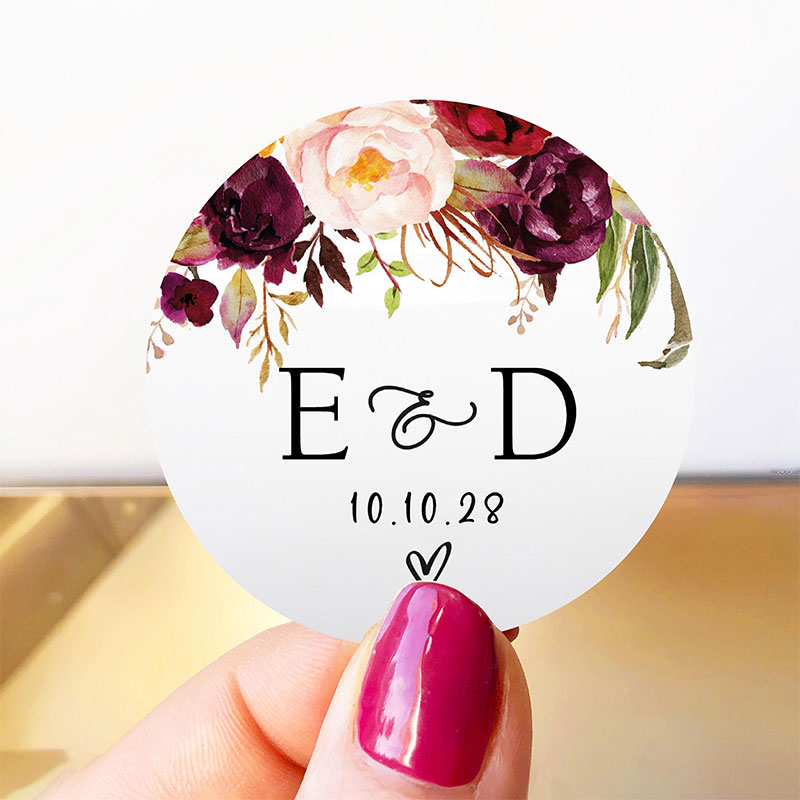 Personalized Floral Monogram W – Wedding Envelopes Bewertung und Preis