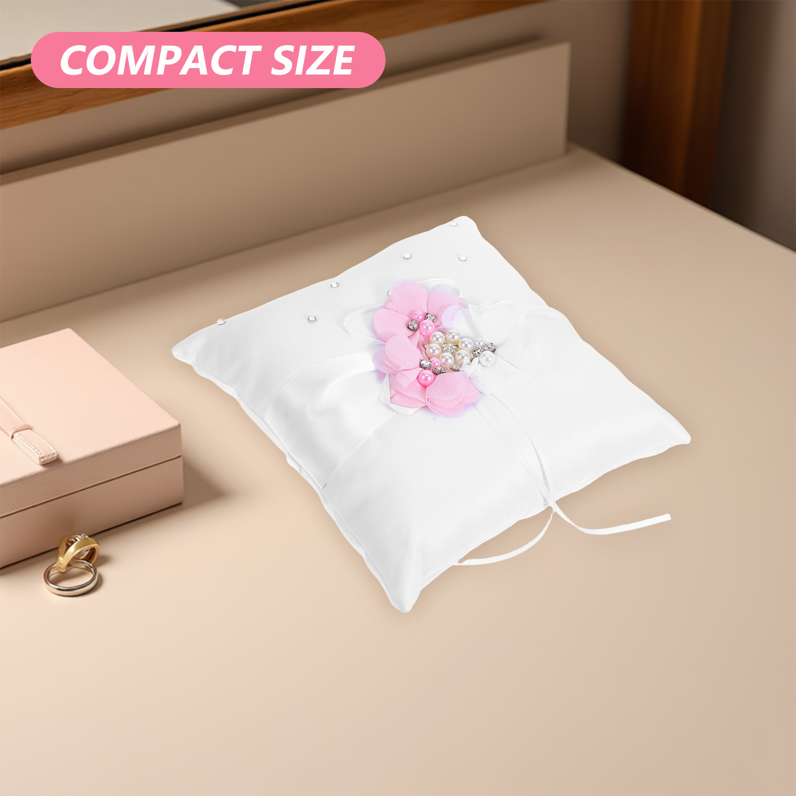 Wedding Ring Pillow Elegant Pe – Ring Bearer Pillow Bewertung und Preis