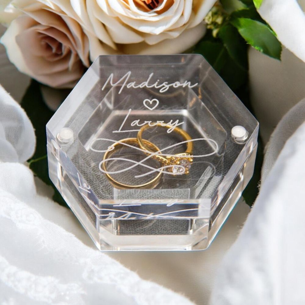Personalized Wedding Gift Acry – Ring Bearer Pillow Bewertung und Preis