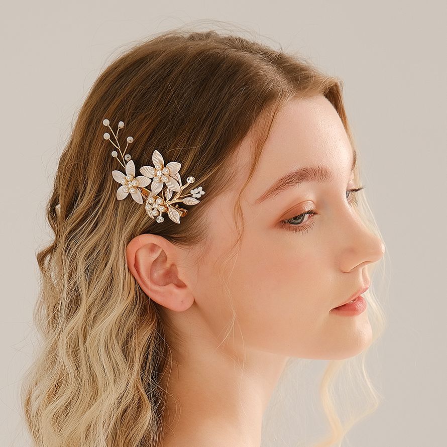 Handmade Pearl Flower Hair Cli – Wedding Supply Store Bewertung und Preis