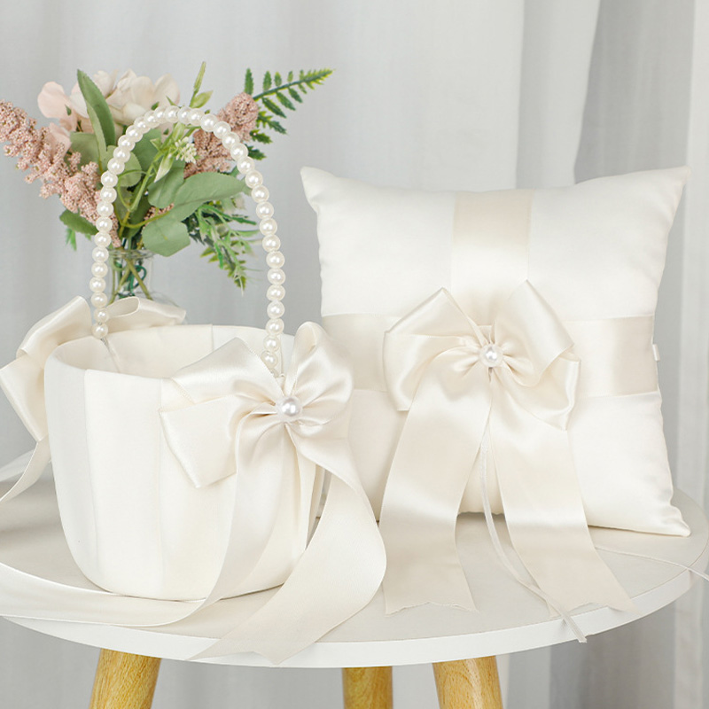 Flower Girl Basket Ring Bearer – Ring Bearer Pillow Bewertung und Preis