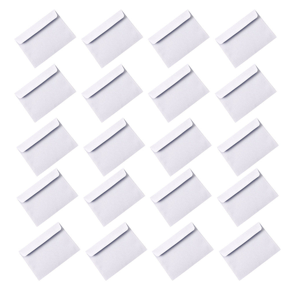 100Pcs Letter Size White Envel – Wedding Envelopes Bewertung und Preis