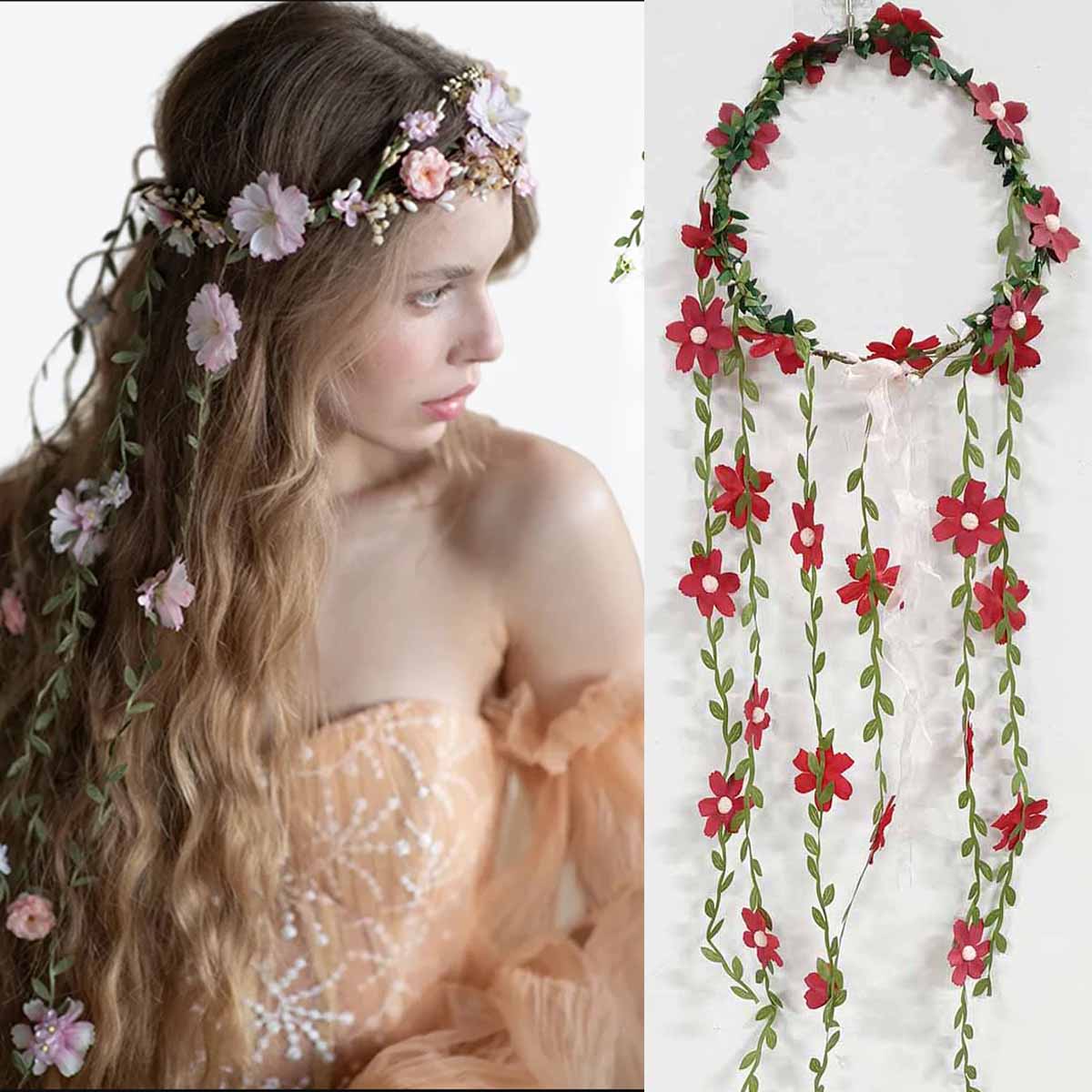 Bohemian Rattan Flower Vines C – Wedding Supply Store Bewertung und Preis
