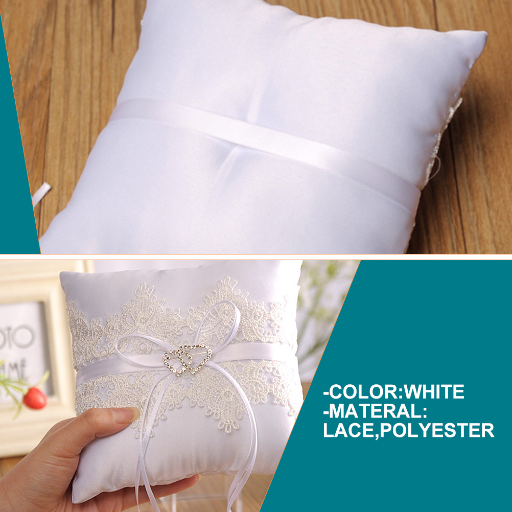 Lace Ring Pillow Club Decorati – Ring Bearer Pillow Bewertung und Preis