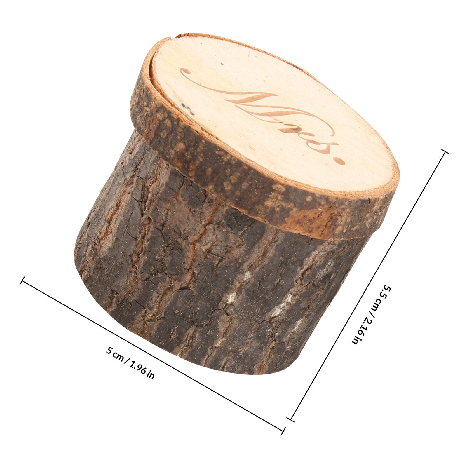 2Pcs Wooden Printed Mr Mrs Wed – Ring Bearer Pillow Bewertung und Preis