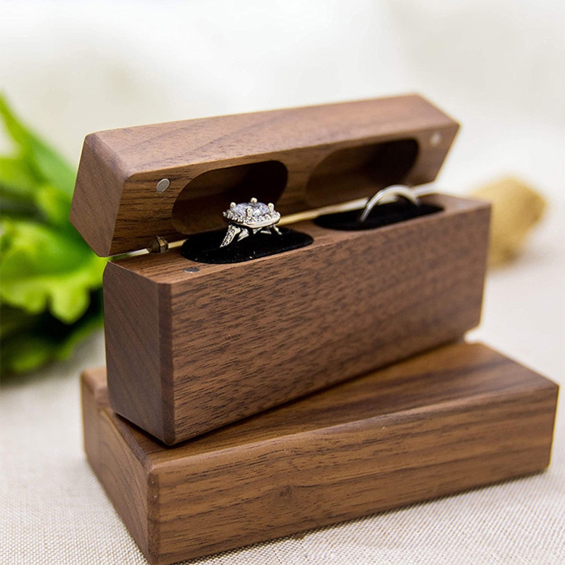 ZB91 Fashion Wood Ring Box for – Ring Bearer Pillow Bewertung und Preis
