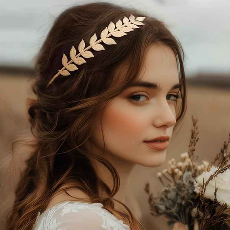 【P】Gold Leaf Headband Headpiec – Wedding Supply Store Bewertung und Preis