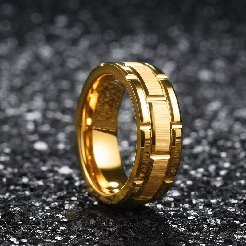 Fashion Men 8MM Stainless Stee – Wedding Zone Bewertung und Preis