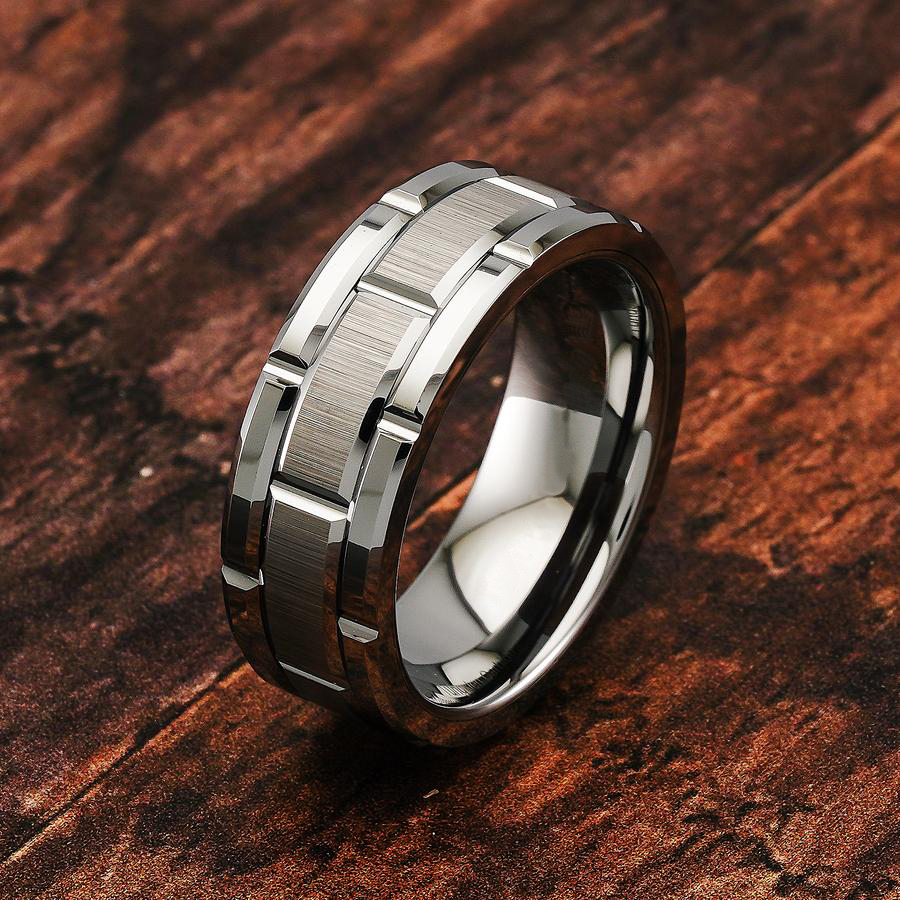 Fashion Men 8MM Stainless Stee – Wedding Zone Bewertung und Preis